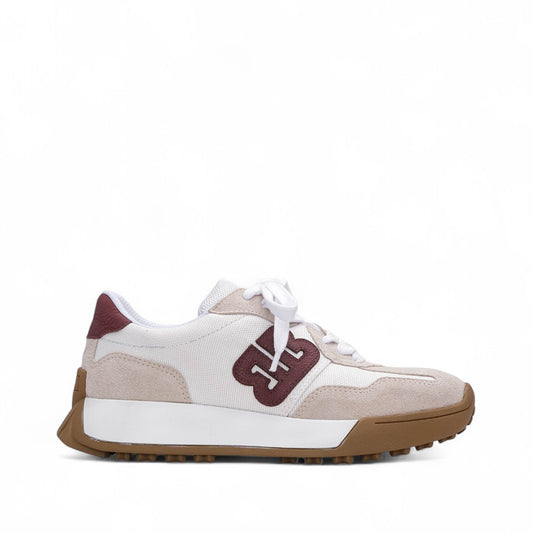 Sapatilha Casual Mulher  Branco E Vermelho