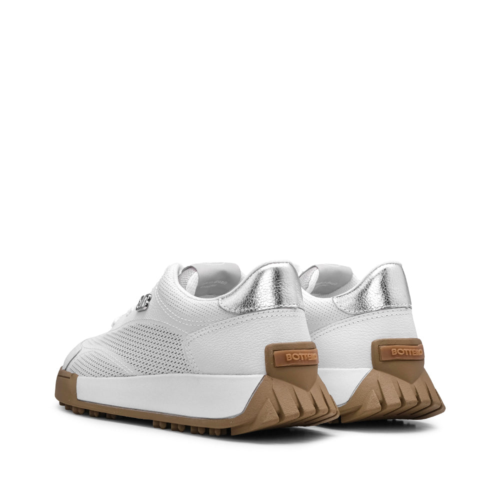 Sapatilha Casual Mulher Pele Branco