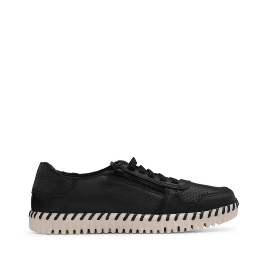 Sapatilha Conforto Mulher Pele Preto