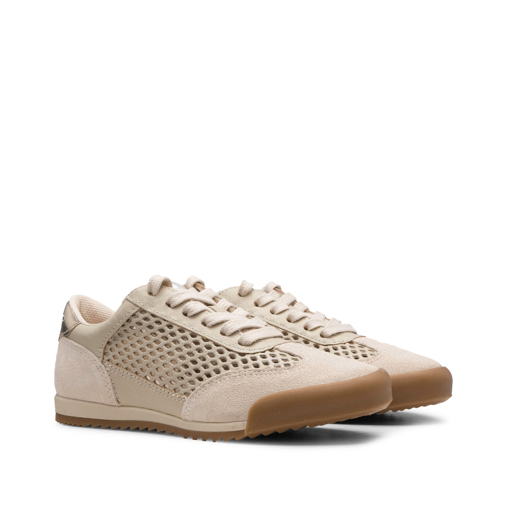 Sapatilha Casual Mulher Camurça Bege