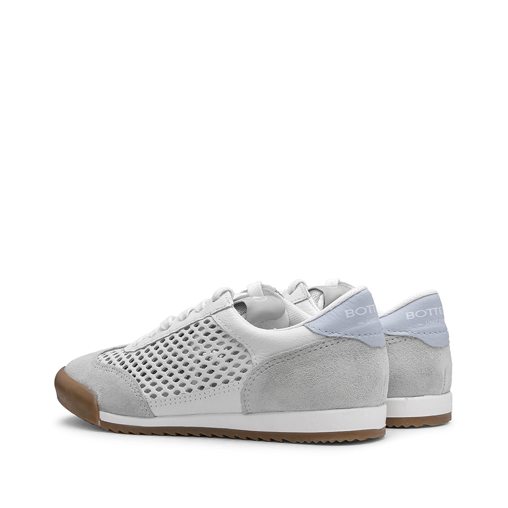 Sapatilha Casual Mulher Camurça Branco