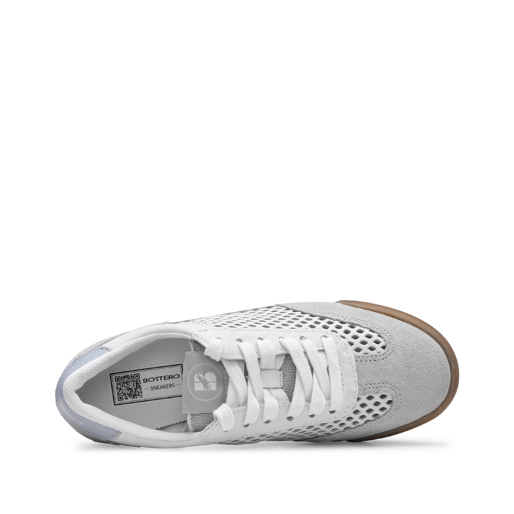 Sapatilha Casual Mulher Camurça Branco