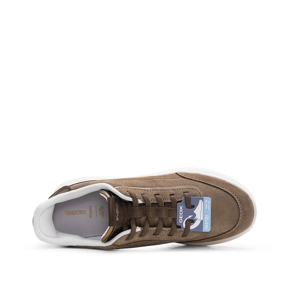 Sapatilha Casual Mulher Camurça Taupe