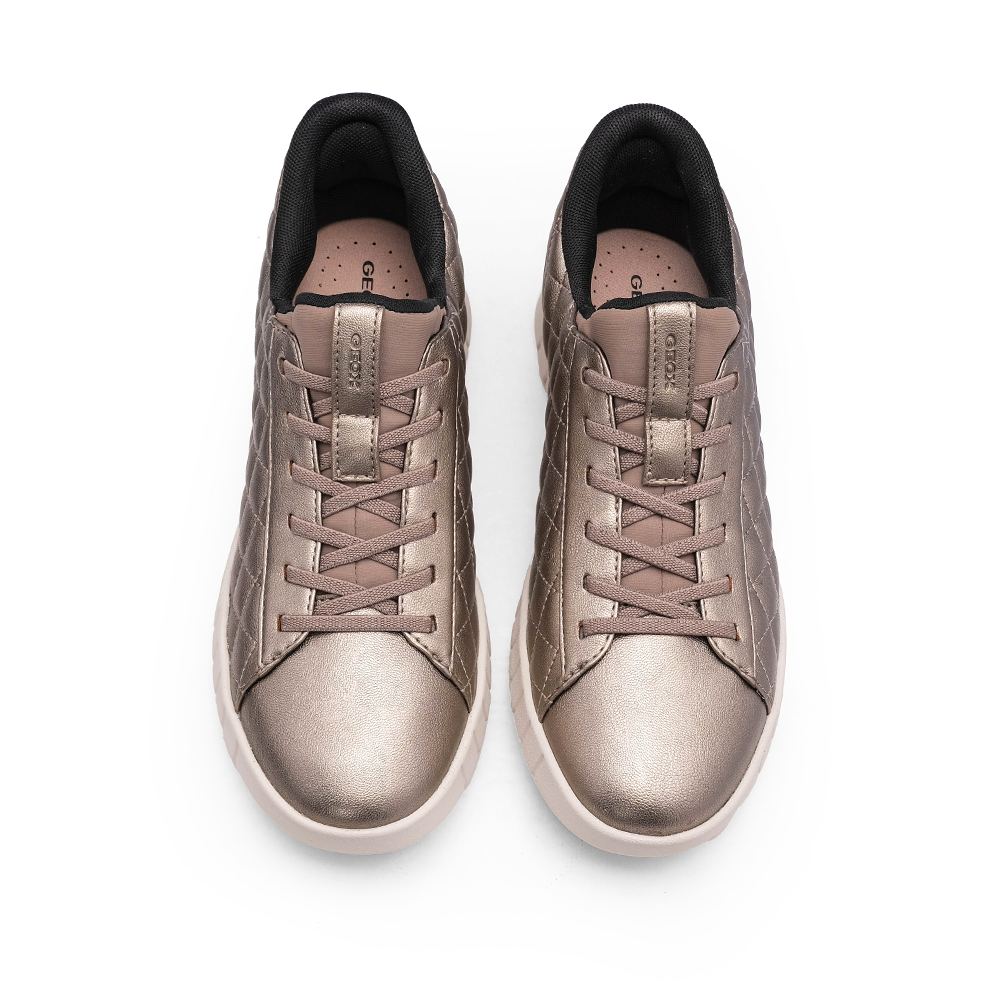 Sapatilha Casual Mulher Dourado