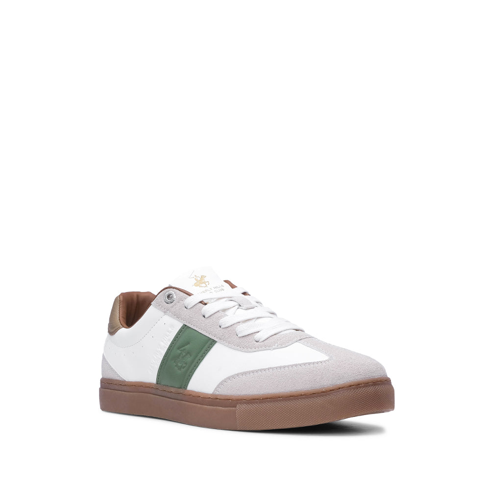 Sapatilha Casual Mulher Bege E Branco