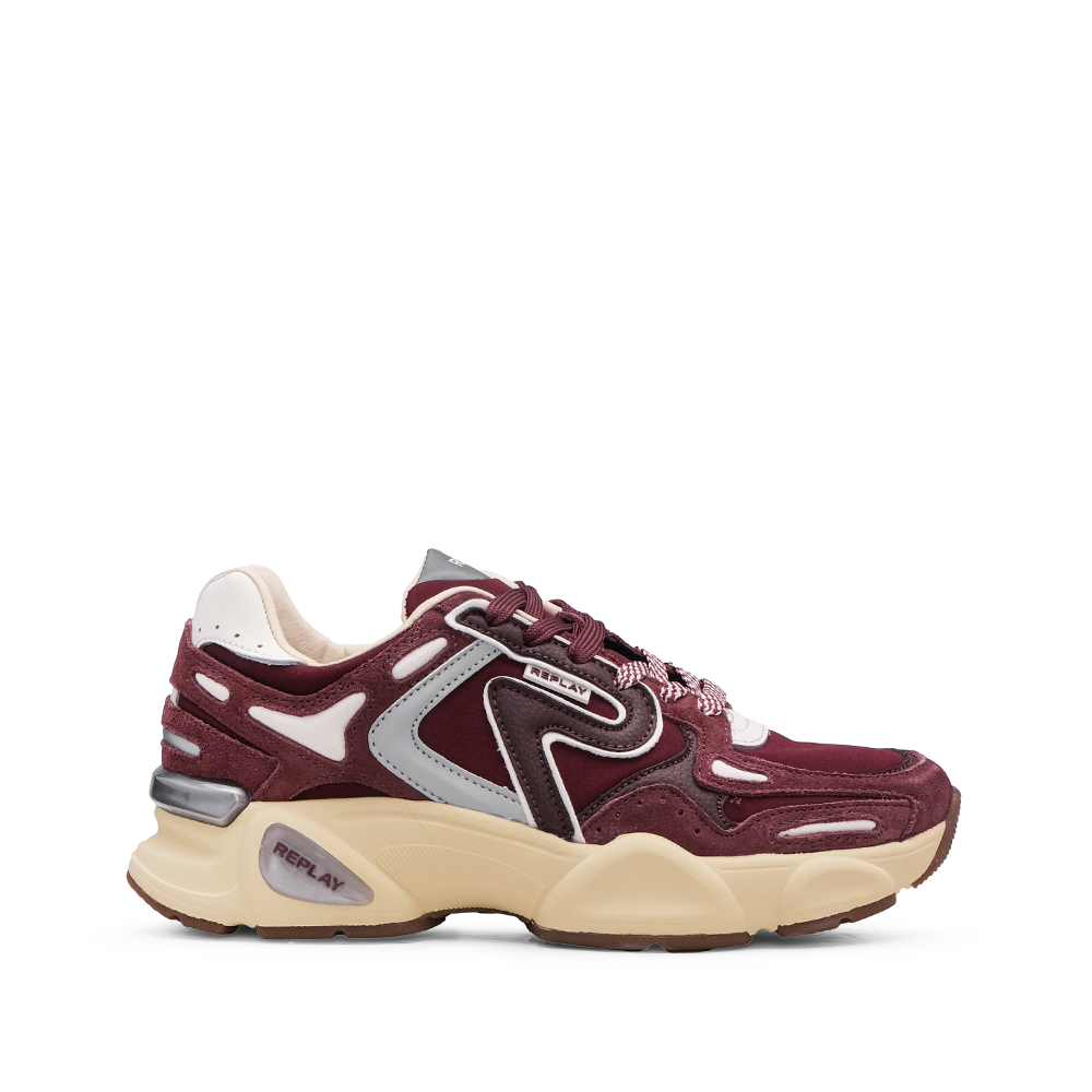 Sapatilha Casual Mulher Bordeaux