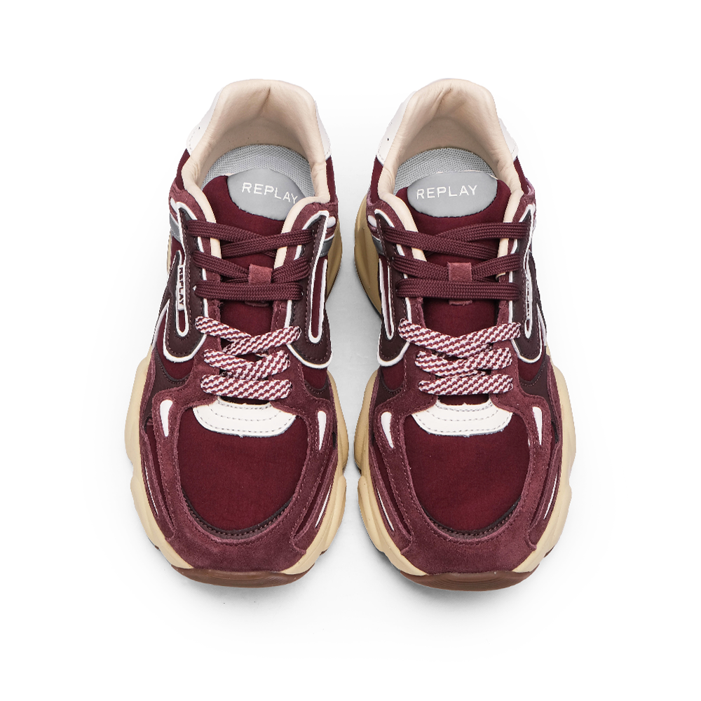 Sapatilha Casual Mulher Bordeaux