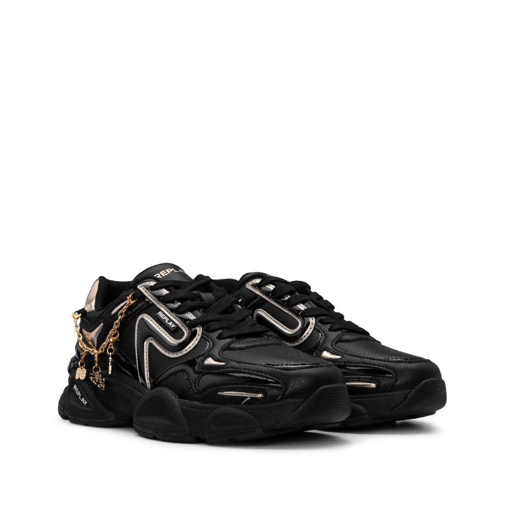 Sapatilha Casual Mulher Preto