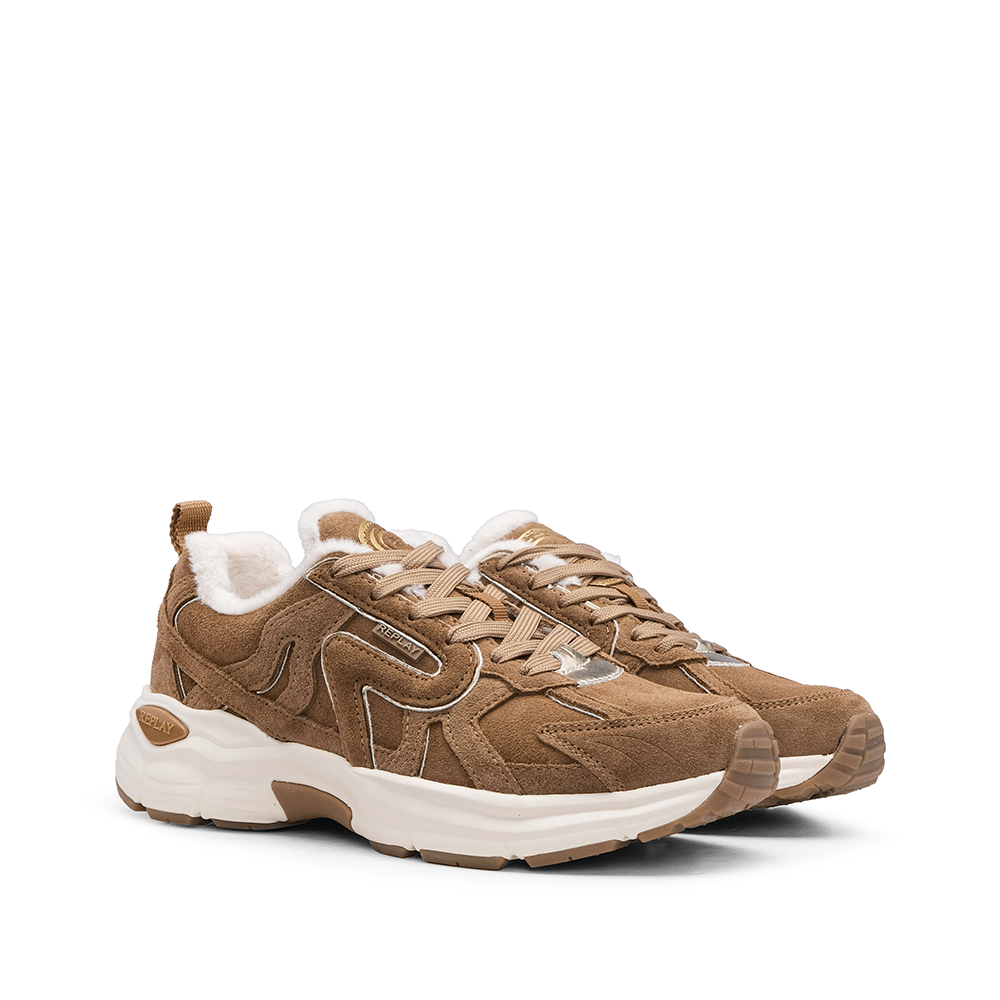 Sapatilha Casual Mulher Camel