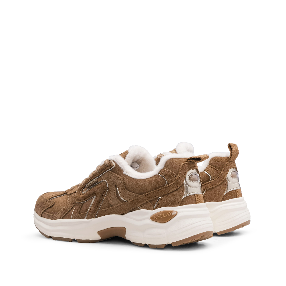 Sapatilha Casual Mulher Camel