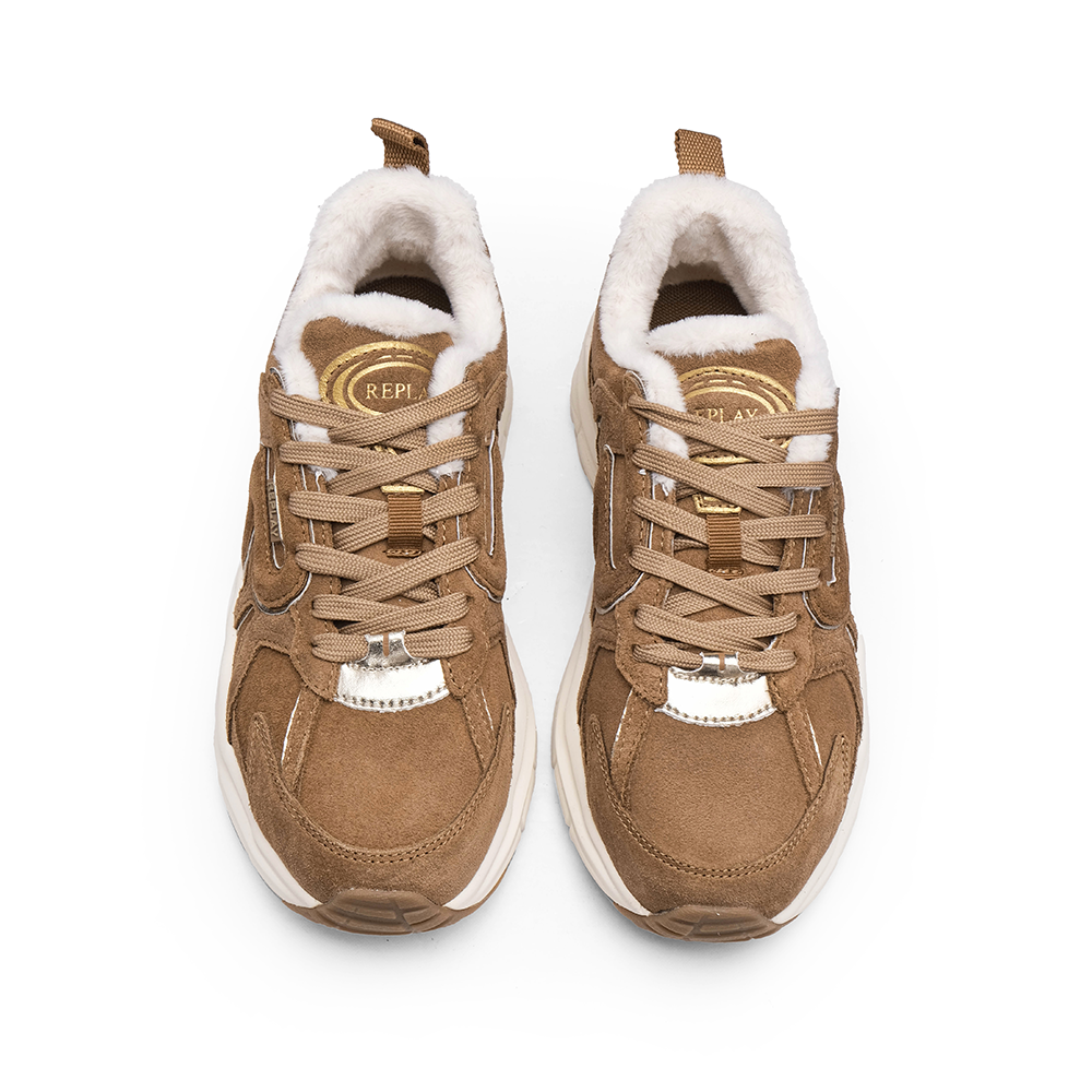 Sapatilha Casual Mulher Camel