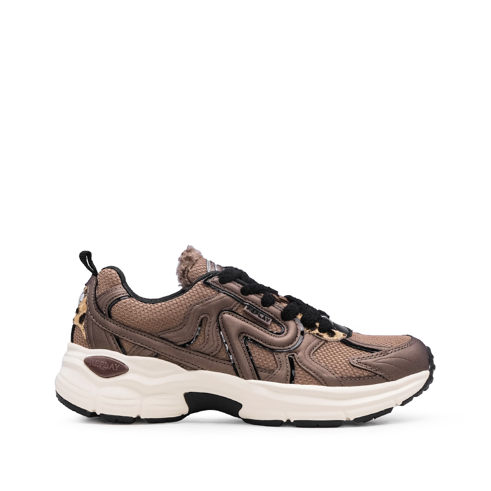 Sapatilha Casual Mulher Taupe