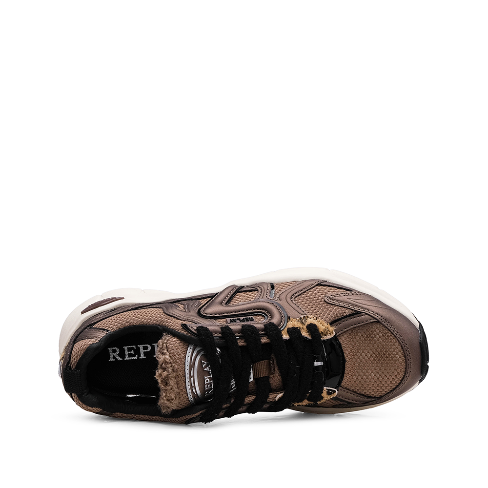 Sapatilha Casual Mulher Taupe