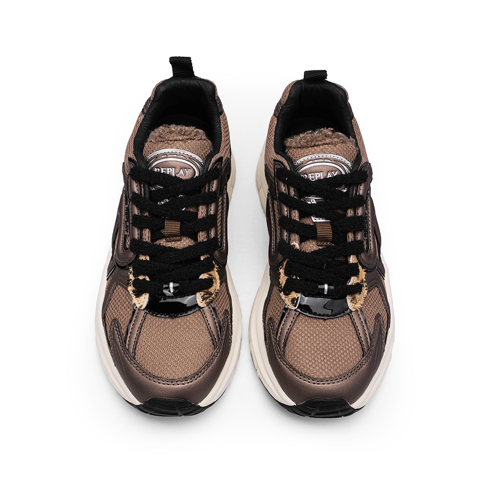 Sapatilha Casual Mulher Taupe