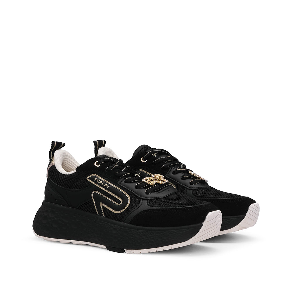 Sapatilha Casual Mulher Preto