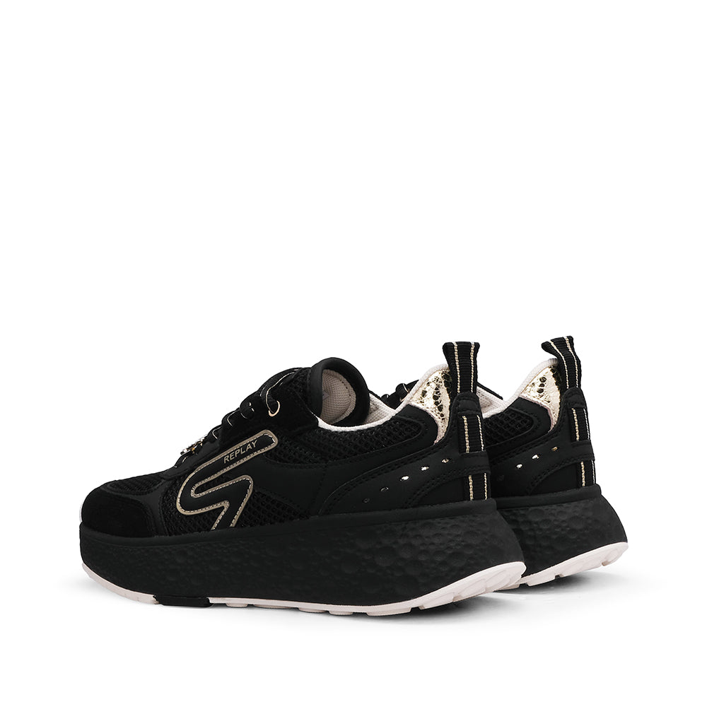 Sapatilha Casual Mulher Preto