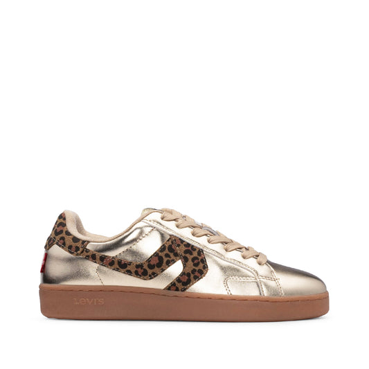 Sapatilha Casual Mulher Dourado