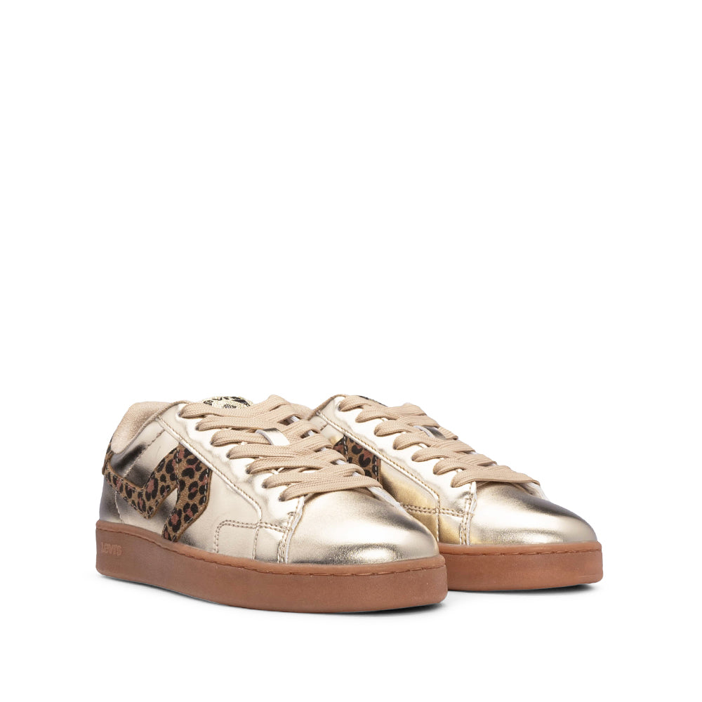 Sapatilha Casual Mulher Dourado