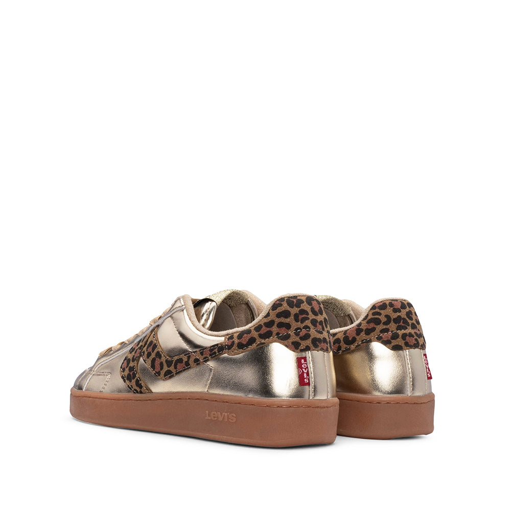 Sapatilha Casual Mulher Dourado
