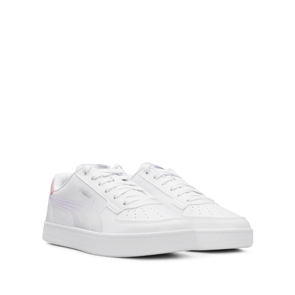 Sapatilha Casual Mulher Branco E Rosa