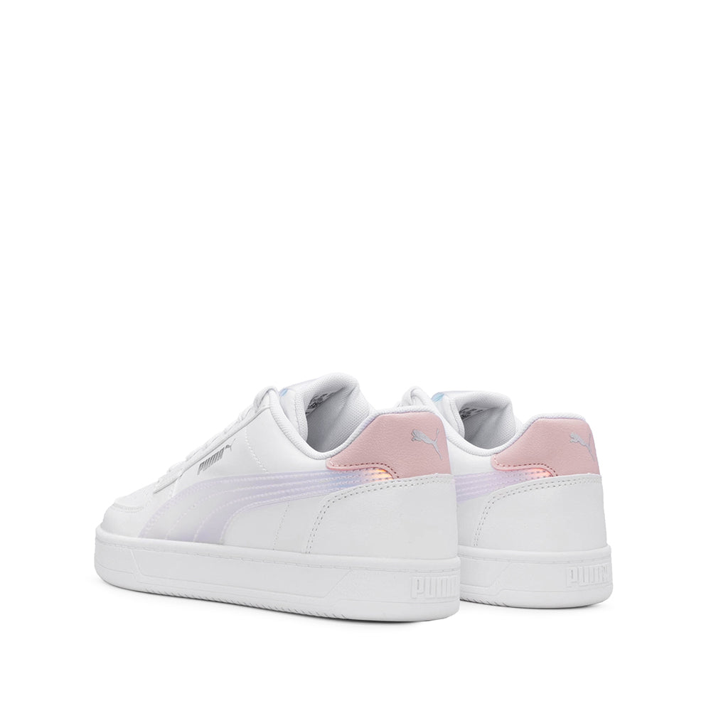 Sapatilha Casual Mulher Branco E Rosa