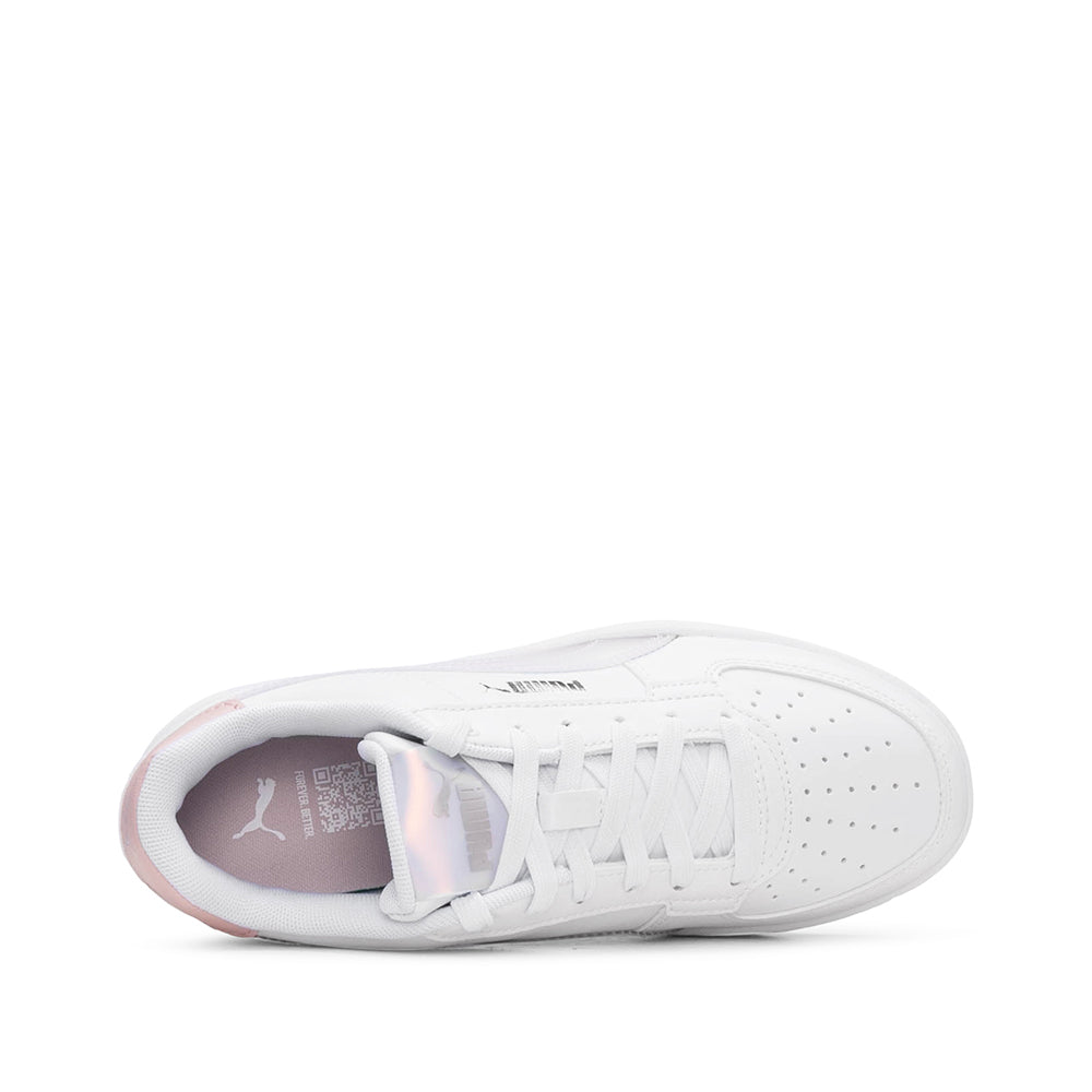 Sapatilha Casual Mulher Branco E Rosa