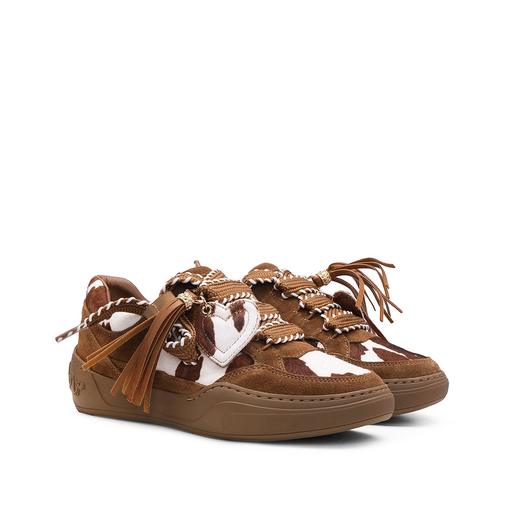Sapatilha Casual Mulher Camel