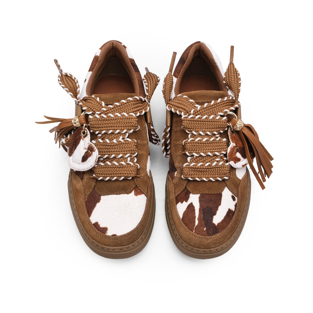 Sapatilha Casual Mulher Camel