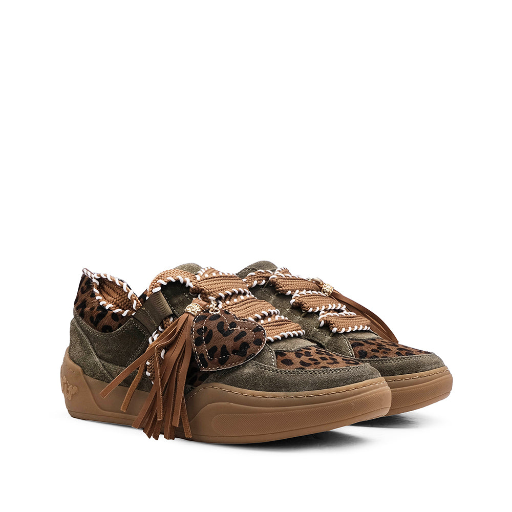 Sapatilha Casual Mulher Verde