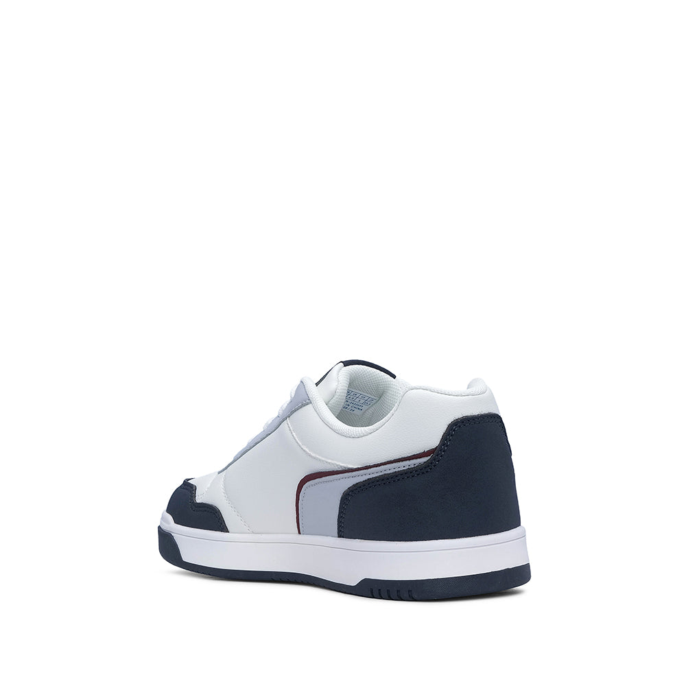 Sapatilha Casual Mulher Branco E Azul