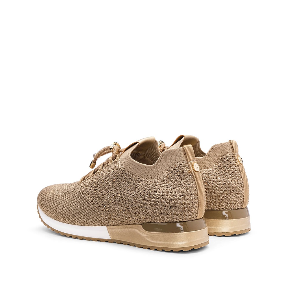 Sapatilha Casual Mulher Dourado