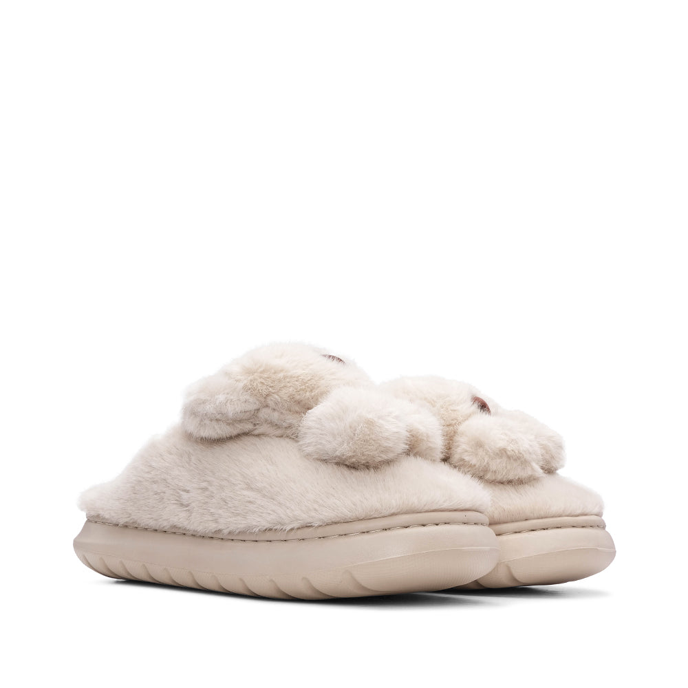 Chinelo Homewear Mulher Bege