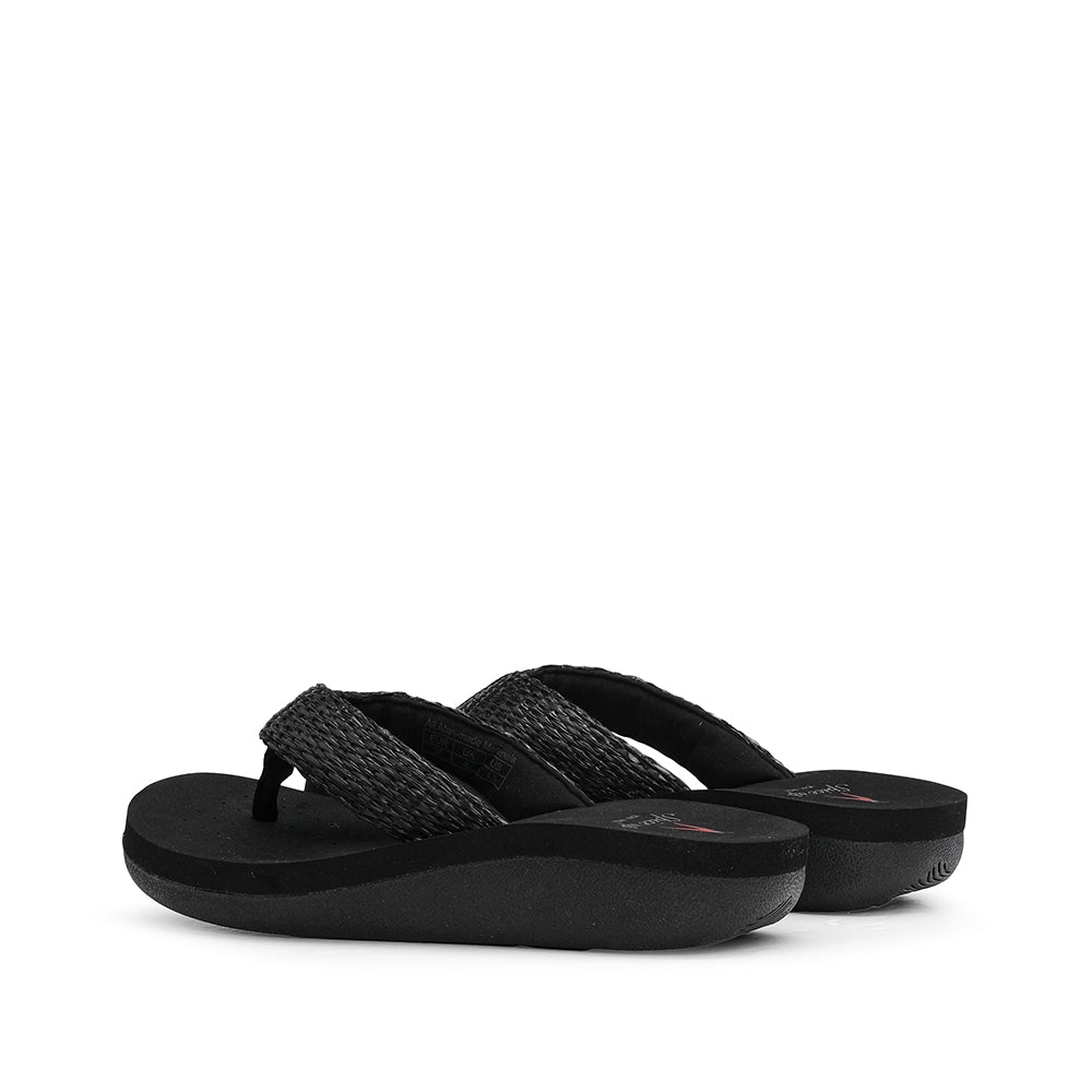 Chinelo Conforto Mulher Preto