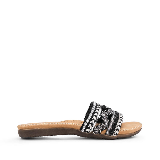 Chinelo Casual Mulher Preto