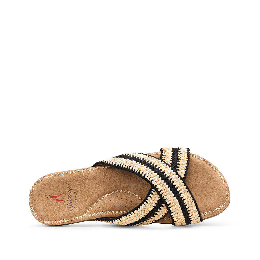 Chinelo Casual Mulher Preto