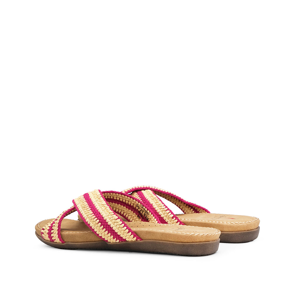 Chinelo Casual Mulher Rosa