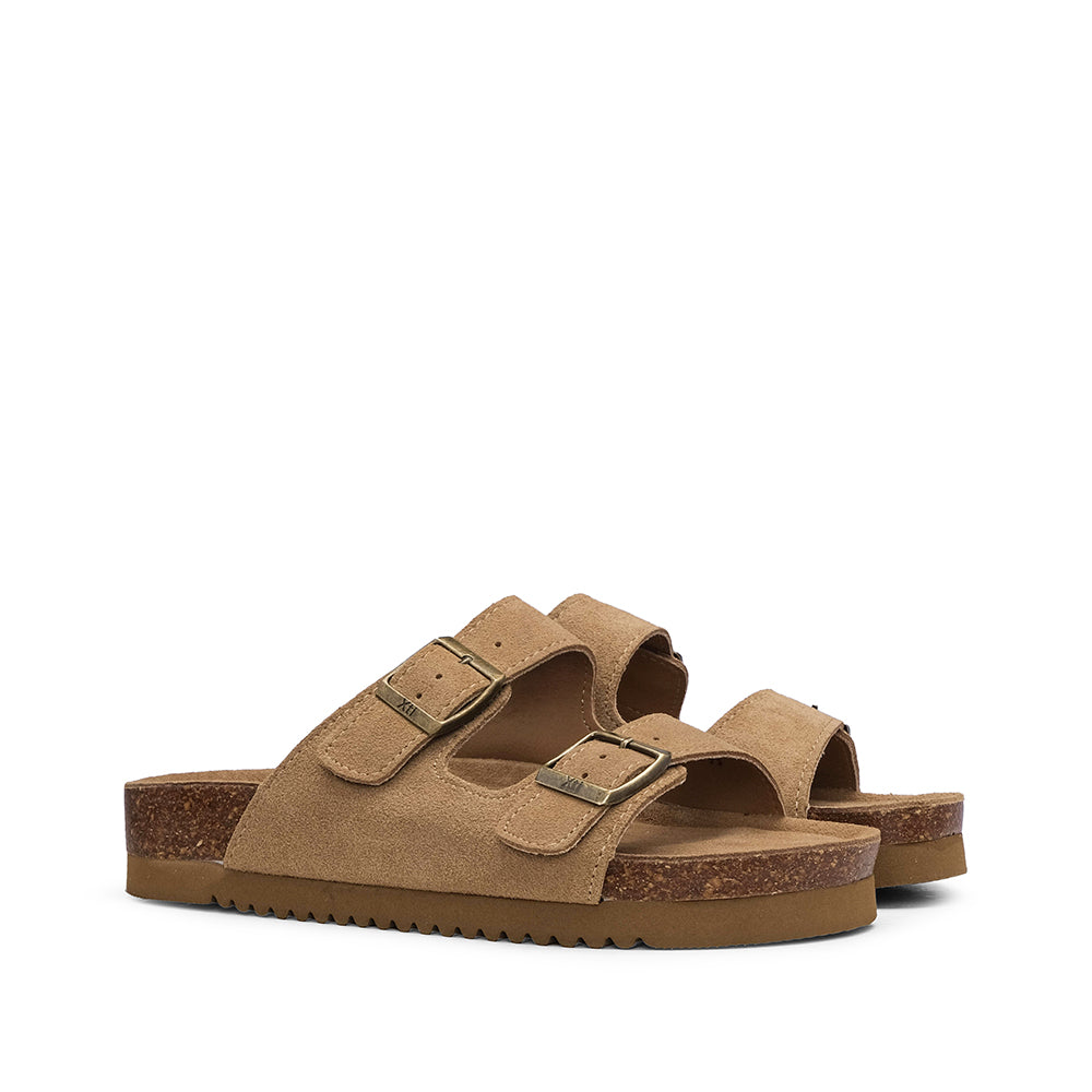 Chinelo Casual Mulher Camel