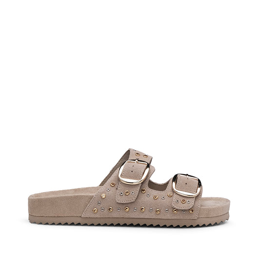 Chinelo Casual Mulher Bege