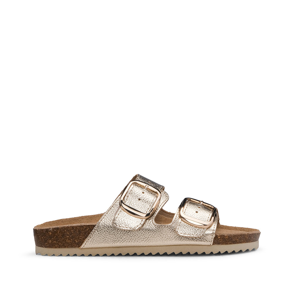 Chinelo Casual Mulher Dourado