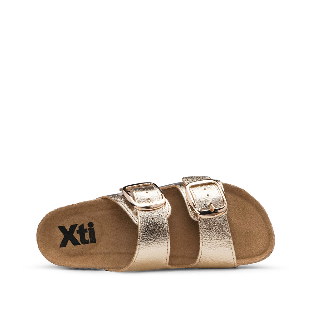 Chinelo Casual Mulher Dourado
