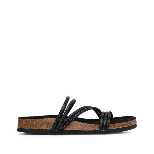 Chinelo Casual Mulher Preto