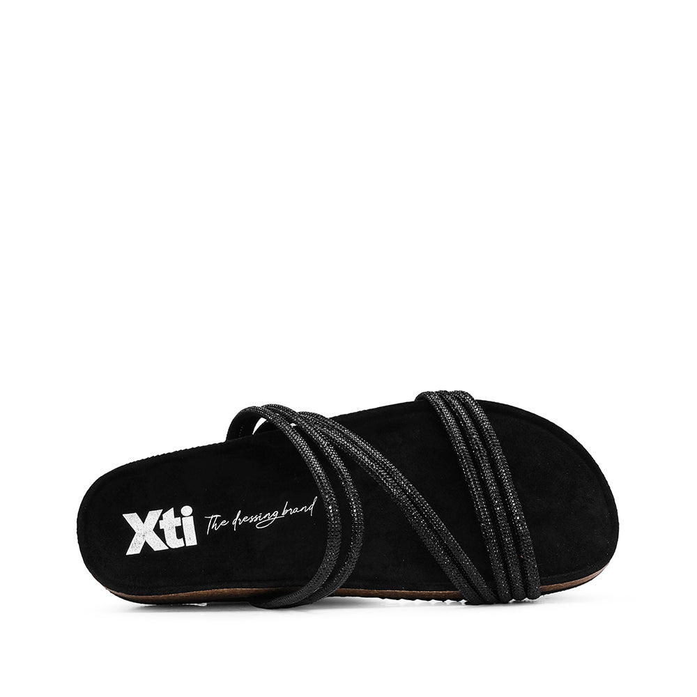 Chinelo Casual Mulher Preto