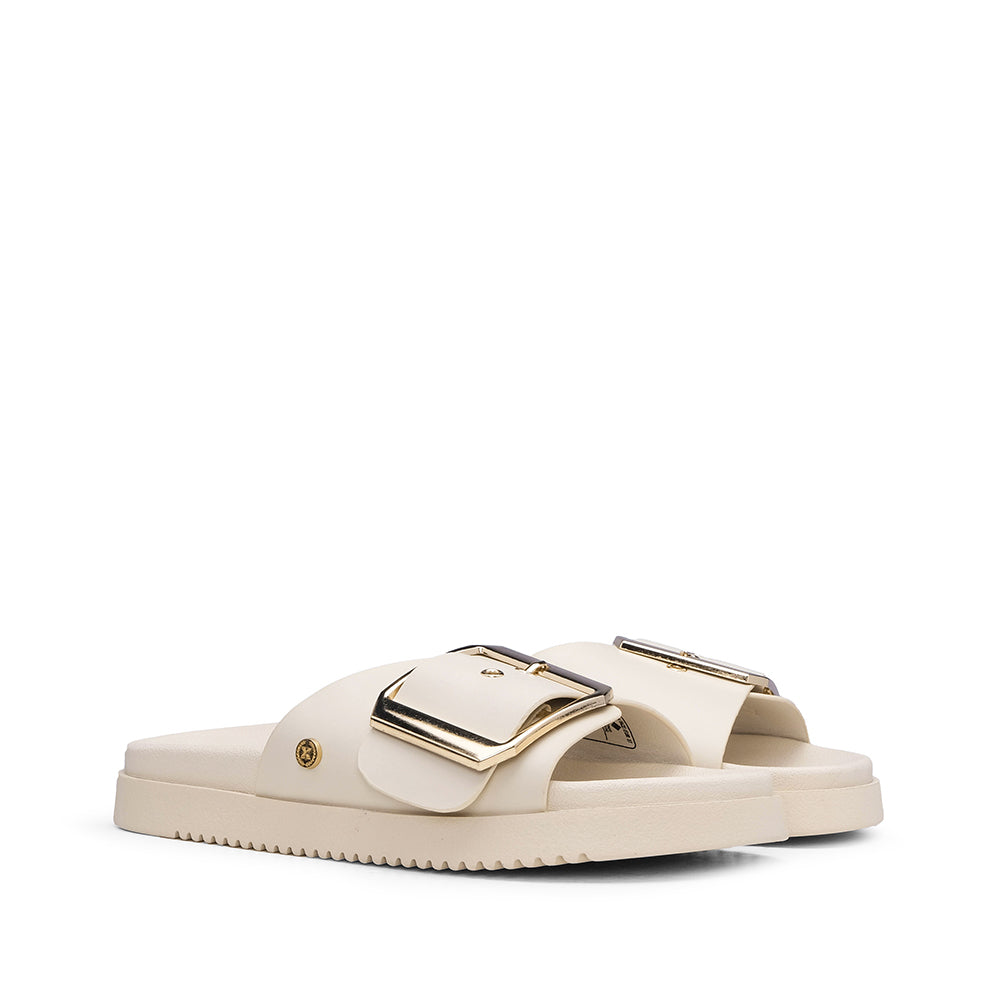Chinelo Casual Mulher Bege