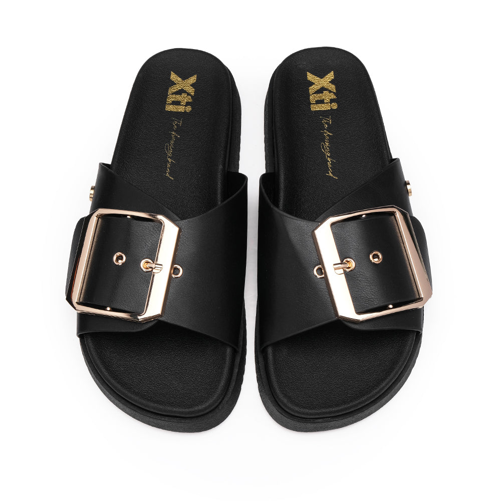 Chinelo Casual Mulher Preto