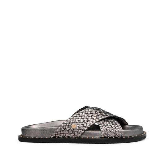Chinelo Casual Mulher Plomo
