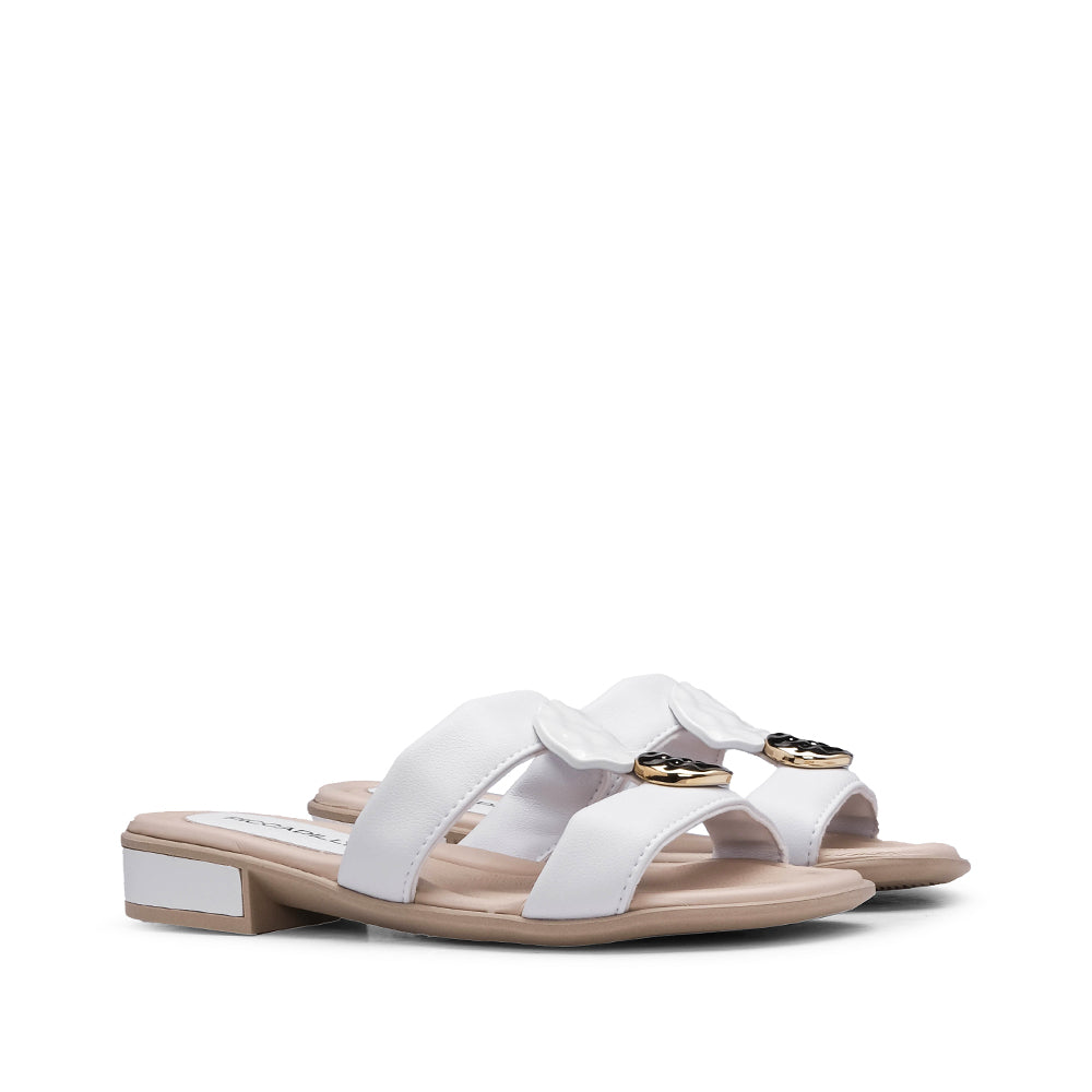 Chinelo Casual Mulher Branco