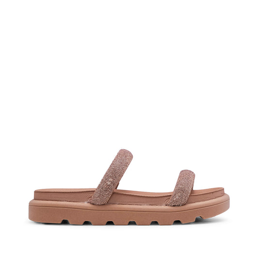 Chinelo Casual Mulher Nude