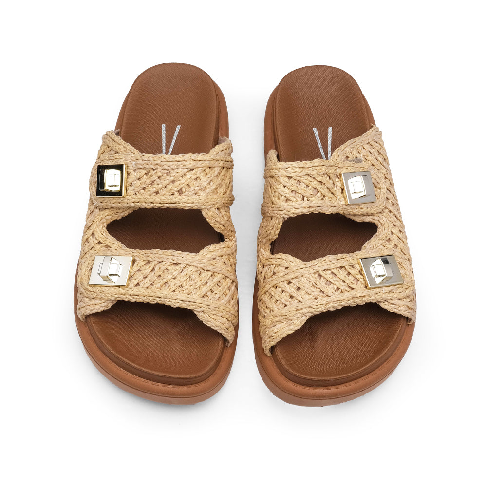 Chinelo Casual Mulher Natural
