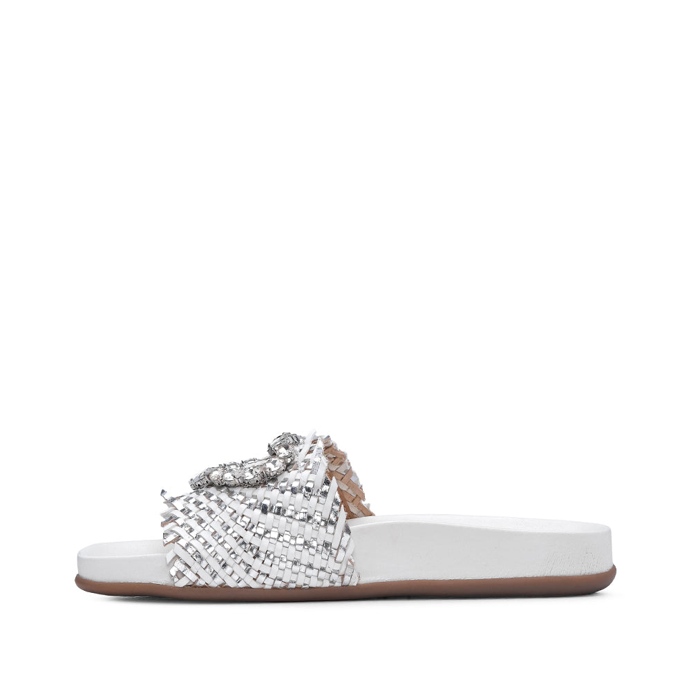 Chinelo Casual Mulher Branco