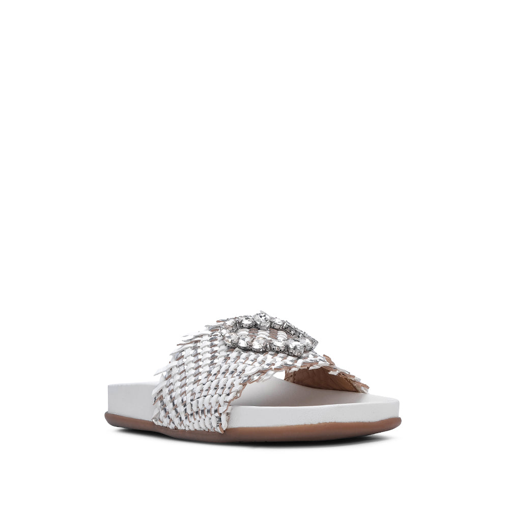 Chinelo Casual Mulher Branco